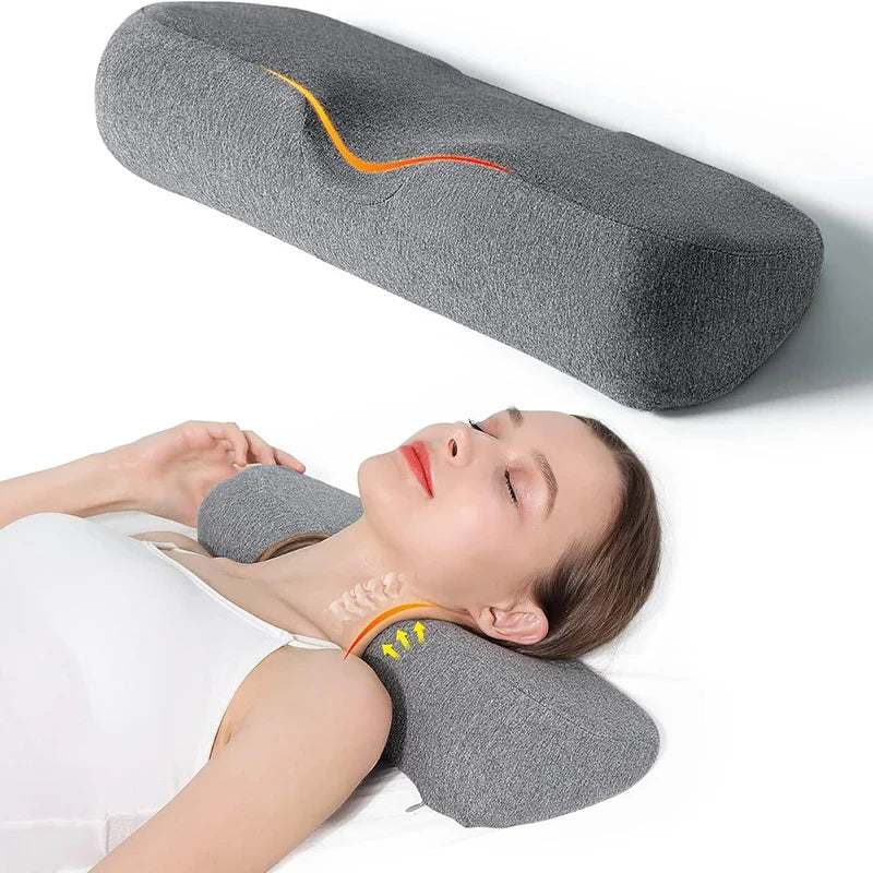 Cervical Contour Memory Foam Pillow — Orthopedic Sleep Support