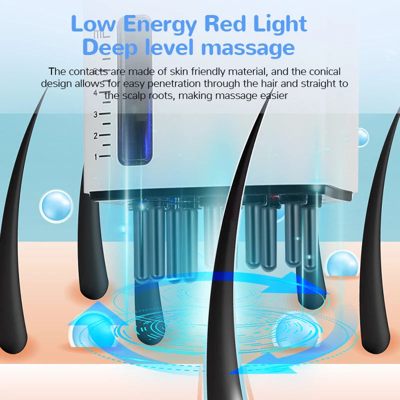 Red Light Scalp Massager & Oil Applicator⁠