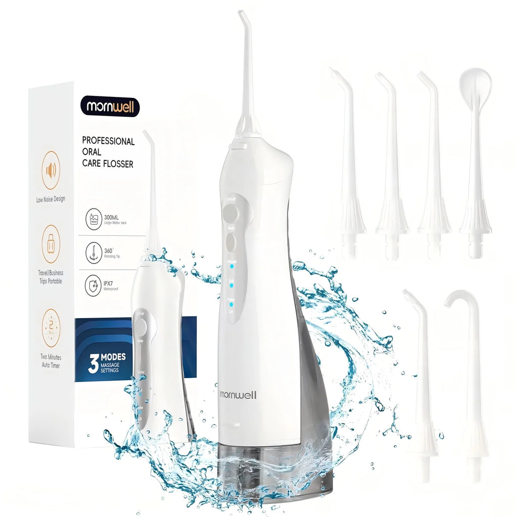 Portable Water Flosser — Cordless Oral Irrigator