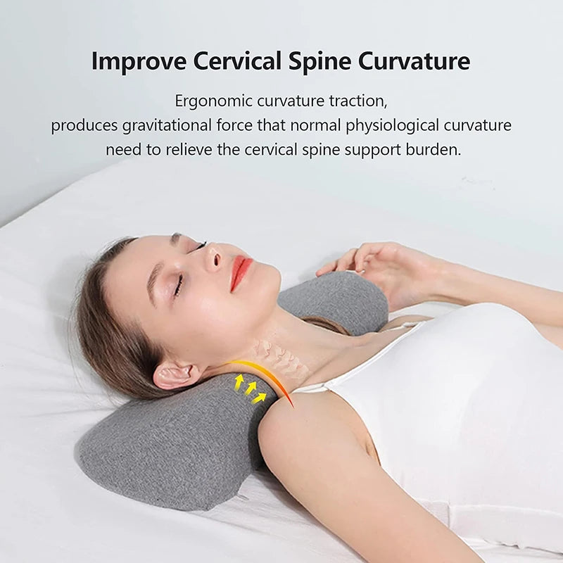 Cervical Contour Memory Foam Pillow — Orthopedic Sleep Support