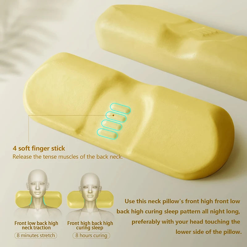 Cervical Contour Memory Foam Pillow — Orthopedic Sleep Support